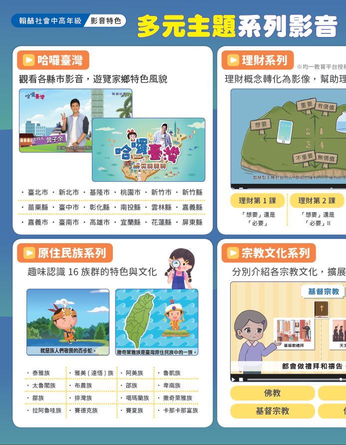 【社會】多元主題系列影音